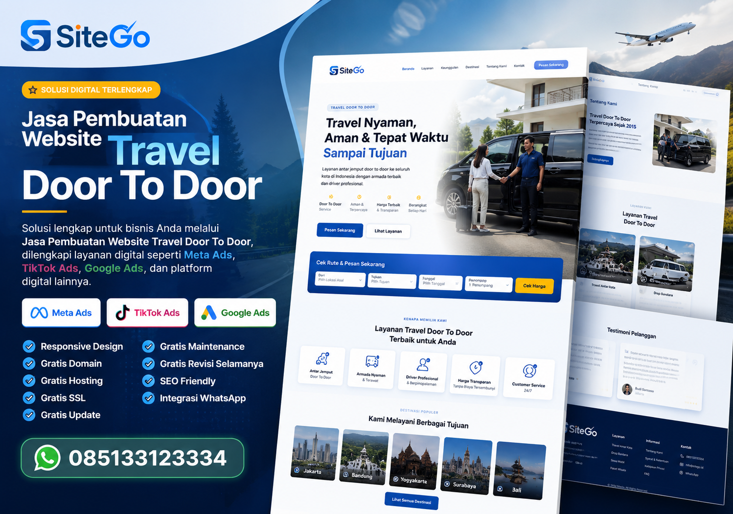 Jasa Pembuatan Website Travel Profesional untuk Meningkatkan Booking Pelanggan