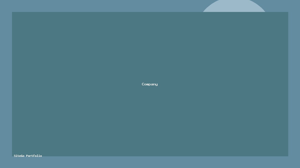 Company Profile Modern