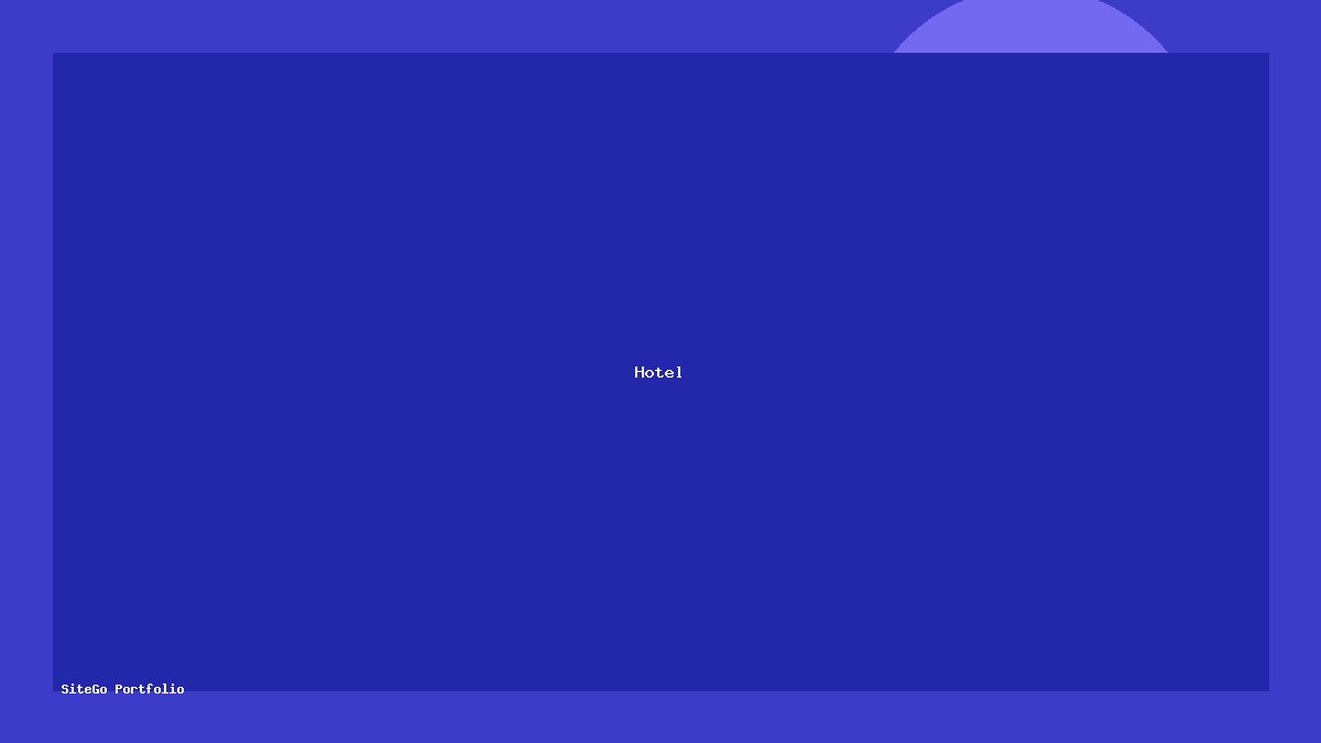 Landing Page Hotel