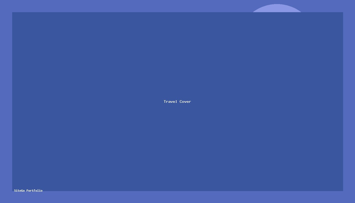 Landing Page Travel