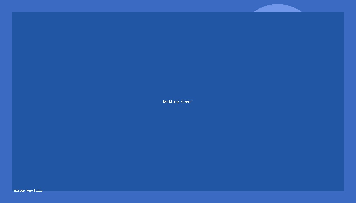 Landing Page Wedding