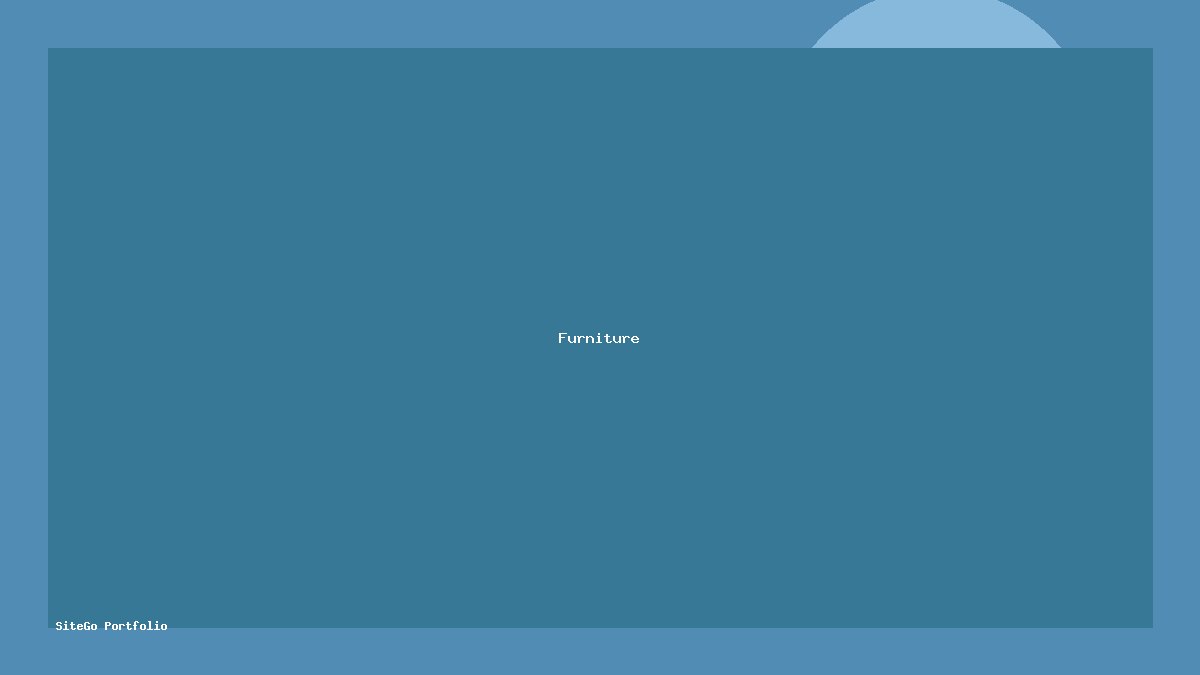 Website Furniture