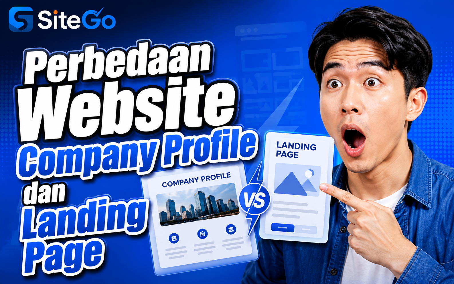 erbedaan Website Company Profile dan Landing Page
